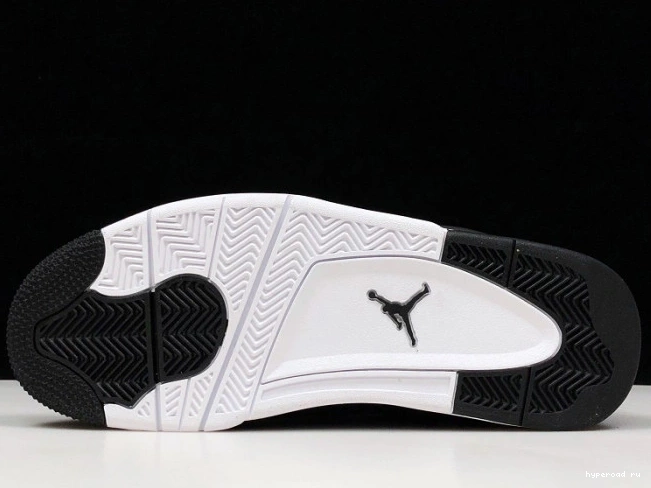 Royalty Jordan Metallic 308497-032 Gold-White Air 4 Black 0731